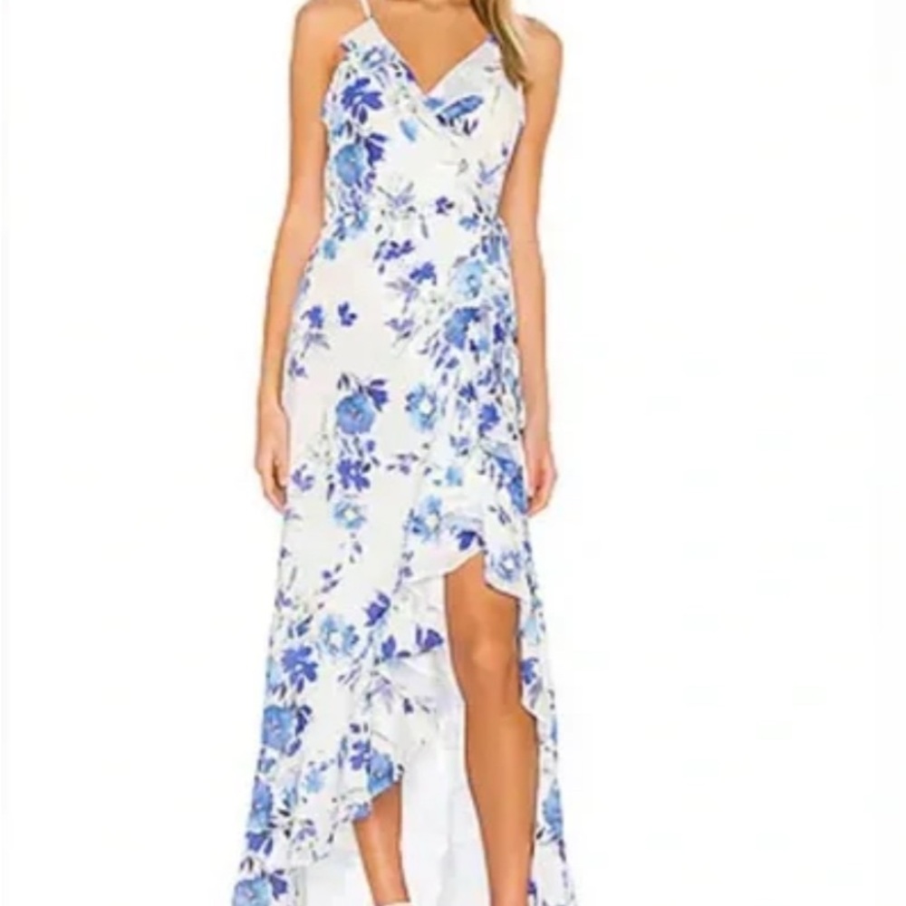 Meadow Maxi Dress in Bluebird Ivy